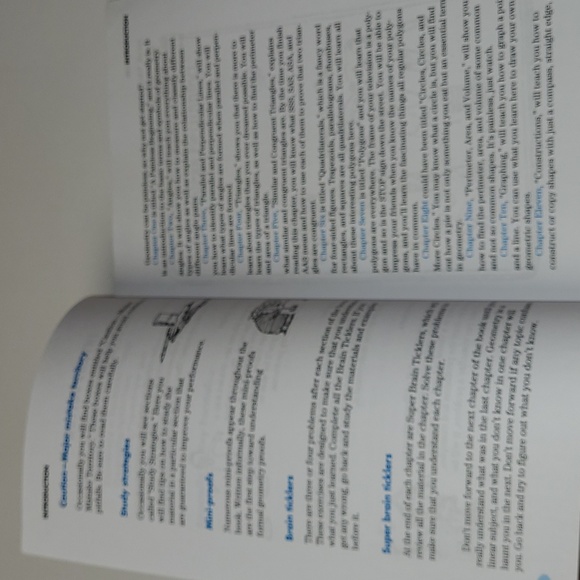 BARRON'S PAINLESS GEOMETRY, by Long NWT - Picture 7 of 14